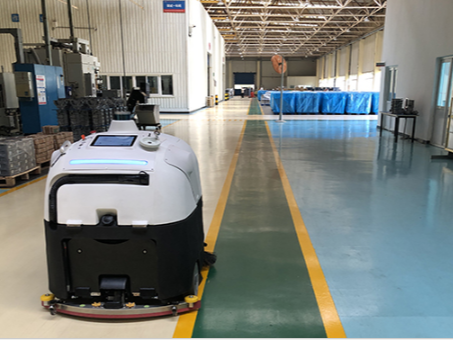 告別清潔難題！坦力工業洗地機器人，20000 平車間一臺搞定